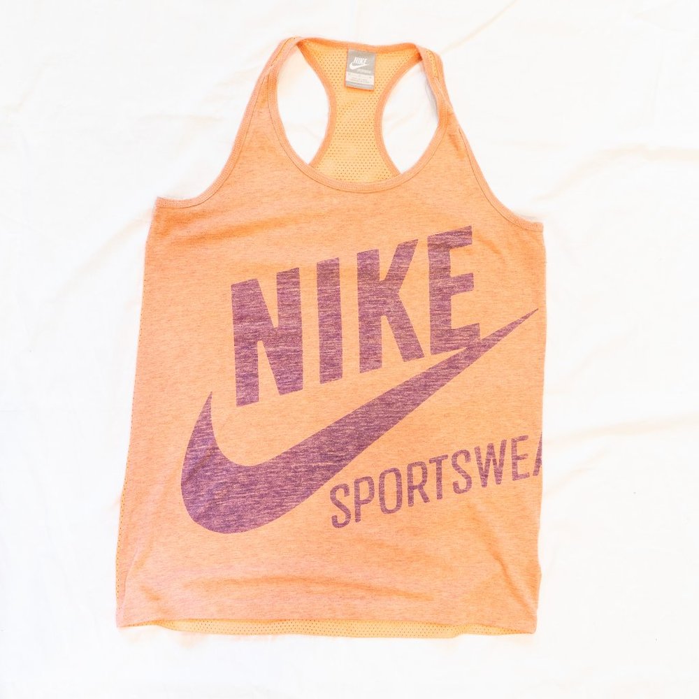 NIKE Mesh-Back Tank Top